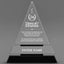 Long Service Awards - Crystal Triangle Awards - Personalize Online – Choose From 5 Designs