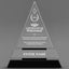 Achievement Awards - Crystal Triangle Awards - Personalize Online – Choose From 5 Designs