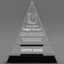 Church Awards - Crystal Triangle Awards - Personalize Online – Choose From 5 Designs