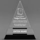Church Awards - Crystal Triangle Awards - Personalize Online – Choose From 5 Designs