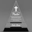 Church Awards - Crystal Triangle Awards - Personalize Online – Choose From 5 Designs