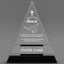 Church Awards - Crystal Triangle Awards - Personalize Online – Choose From 5 Designs