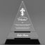 Church Awards - Crystal Triangle Awards - Personalize Online – Choose From 5 Designs