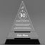 Church Awards - Crystal Triangle Awards - Personalize Online – Choose From 5 Designs