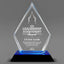 Leadership Awards - Blue Arrow Acrylic Awards - Personalize Online – Choose From 5 Designs