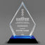 Leadership Awards - Blue Arrow Acrylic Awards - Personalize Online – Choose From 5 Designs