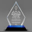 Leadership Awards - Blue Arrow Acrylic Awards - Personalize Online – Choose From 5 Designs
