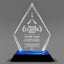 Leadership Awards - Blue Arrow Acrylic Awards - Personalize Online – Choose From 5 Designs