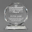 Leadership Awards - Crystal Glass Octagon Awards - Personalize Online – Choose From 5 Designs