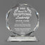 Leadership Awards - Crystal Glass Octagon Awards - Personalize Online – Choose From 5 Designs