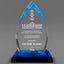 Leadership Awards - Blue Oval Acrylic Awards - Personalize Online – Choose From 5 Designs