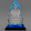 Leadership Awards - Blue Oval Acrylic Awards - Personalize Online – Choose From 5 Designs