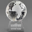 Leadership Awards - Optical Crystal Globe Awards - Personalize Online – Choose From 5 Designs