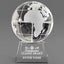 Leadership Awards - Optical Crystal Globe Awards - Personalize Online – Choose From 5 Designs