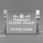 Leadership Awards - Clear Crystal Facet Block Awards - Personalize Online – Choose From 5 Designs