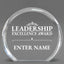 Leadership Awards - Clear Round Acrylic Awards - Personalize Online – Choose From 5 Designs