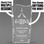 Leadership Awards - Clear Crystal Facet Wave Awards - Personalize Online – Choose From 5 Designs