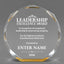 Leadership Awards - Gold Octagon Acrylic Awards - Personalize Online – Choose From 5 Designs