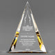 Leadership Awards - Gold Pinnacle Acrylic Awards - Personalize Online – Choose From 5 Designs