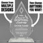 Leadership Awards - Optic Crystal Royal Diamond Awards - Personalize Online – Choose From 5 Designs
