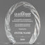 Leadership Awards - Oval Crystal with Decorative Edge Awards - Personalize Online – Choose From 5 Designs