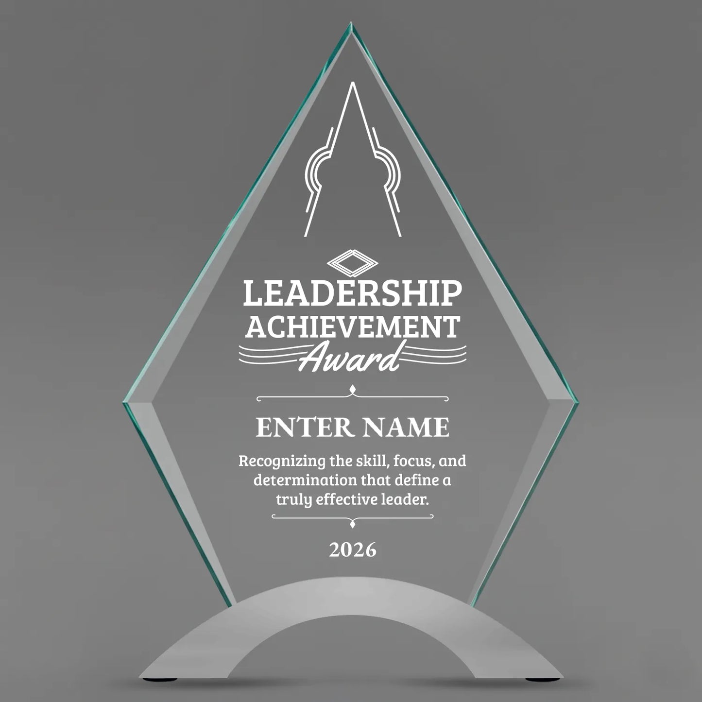 Leadership Awards - Diamond Cosmic Acrylic Awards - Personalize Online – Choose From 5 Designs