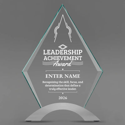Leadership Awards - Diamond Cosmic Acrylic Awards - Personalize Online – Choose From 5 Designs
