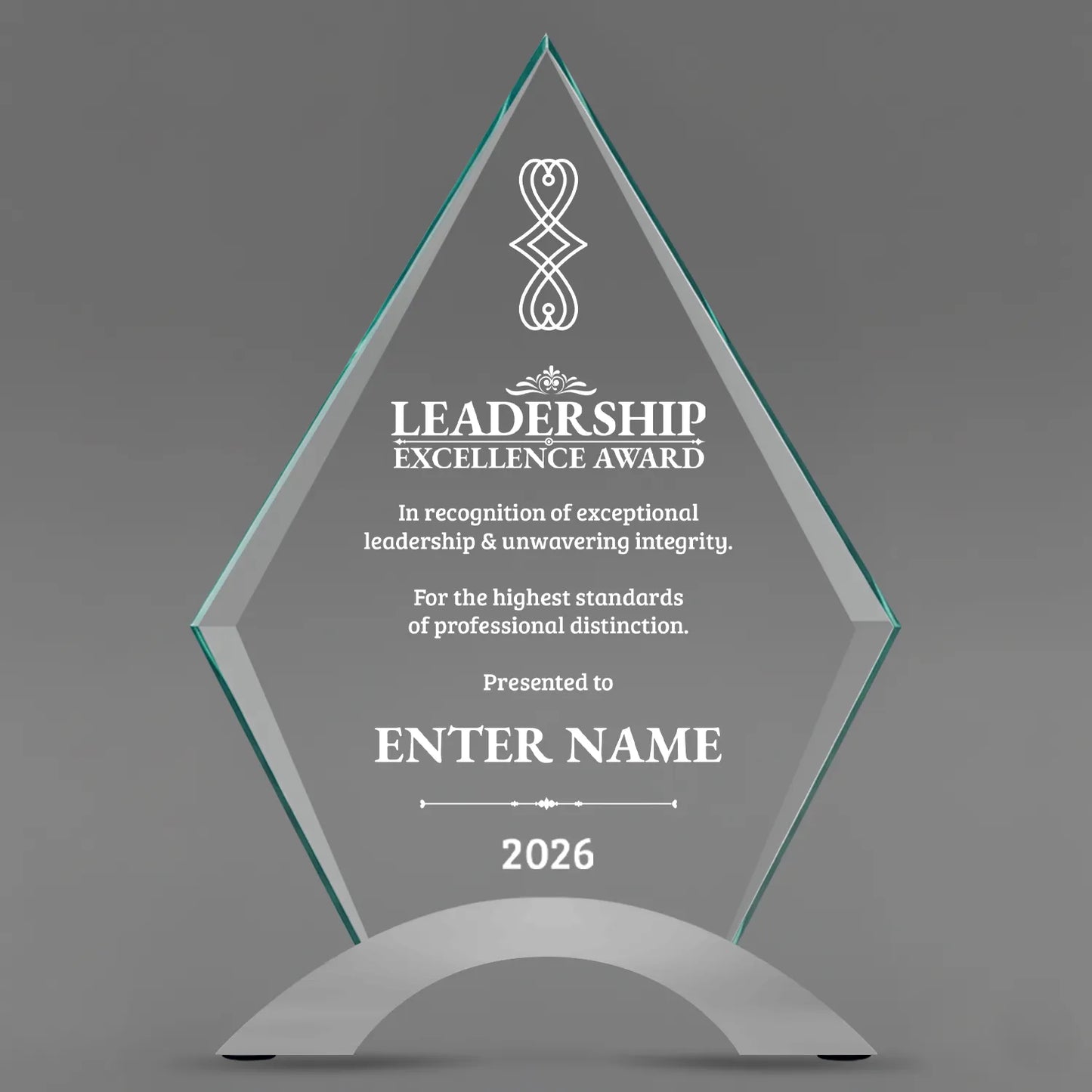 Leadership Awards - Diamond Cosmic Acrylic Awards - Personalize Online – Choose From 5 Designs