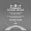 Leadership Awards - Round Cosmic Acrylic Awards - Personalize Online – Choose From 5 Designs