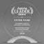 Leadership Awards - Round Cosmic Acrylic Awards - Personalize Online – Choose From 5 Designs