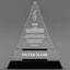 Leadership Awards - Crystal Triangle Crystal Awards - Personalize Online – Choose From 5 Designs
