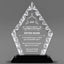 Appreciation Awards - Diamond Accent Glass Awards - Personalize Online – Choose From 5 Designs