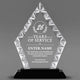 Long Service Awards - Diamond Accent Glass Awards - Personalize Online – Choose From 5 Designs