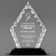 Retirement Awards - Diamond Accent Glass Awards - Personalize Online – Choose From 5 Designs