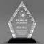 Church Awards - Diamond Accent Glass Awards - Personalize Online – Choose From 5 Designs