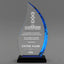 Leadership Awards - Blue Flame Acrylic Awards - Personalize Online – Choose From 5 Designs