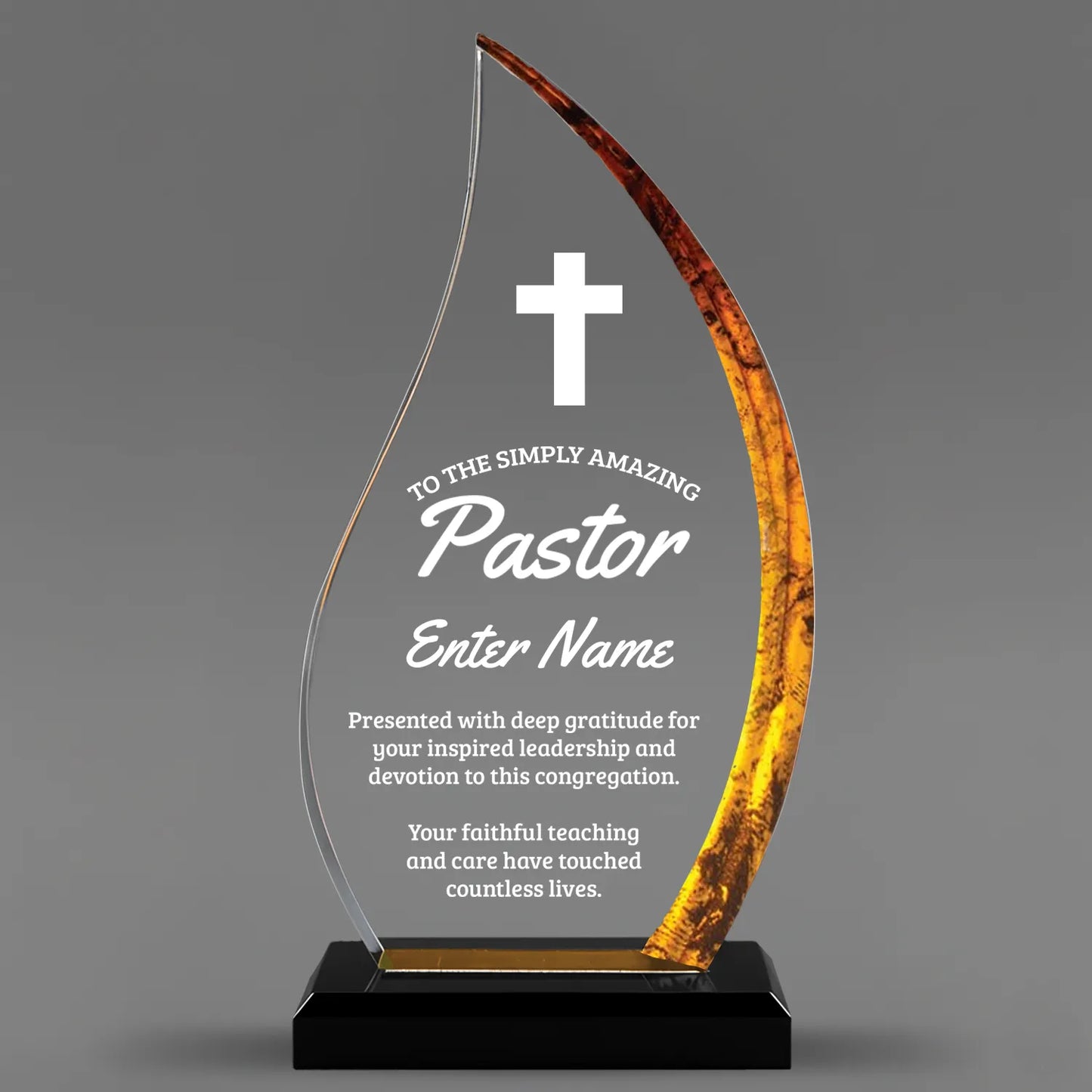 Church Awards - Gold Flame Awards - Personalize Online – Choose From 5 Designs