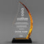 Leadership Awards - Gold Flame Acrylic Awards - Personalize Online – Choose From 5