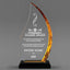 Leadership Awards - Gold Flame Acrylic Awards - Personalize Online – Choose From 5