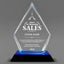 Sales Awards - Blue Arrow Acrylic Awards - Personalize Online – Choose From 5 Designs