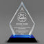 Sales Awards - Blue Arrow Acrylic Awards - Personalize Online – Choose From 5 Designs