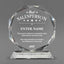 Sales Awards – Crystal Glass Octagon Awards - Personalize Online – Choose From 5 Designs