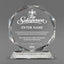 Sales Awards – Crystal Glass Octagon Awards - Personalize Online – Choose From 5 Designs