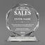 Sales Awards – Crystal Glass Octagon Awards - Personalize Online – Choose From 5 Designs