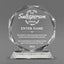 Sales Awards – Crystal Glass Octagon Awards - Personalize Online – Choose From 5 Designs
