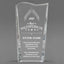 Sales Awards - Clear Crystal Facet Wave Awards - Personalize Online – Choose From 5