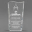 Sales Awards - Clear Crystal Facet Wave Awards - Personalize Online – Choose From 5