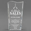 Sales Awards - Clear Crystal Facet Wave Awards - Personalize Online – Choose From 5