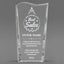 Sales Awards - Clear Crystal Facet Wave Awards - Personalize Online – Choose From 5