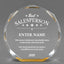 Sales Awards - Gold Octagon Acrylic Awards - Personalize Online – Choose From 5 Designs